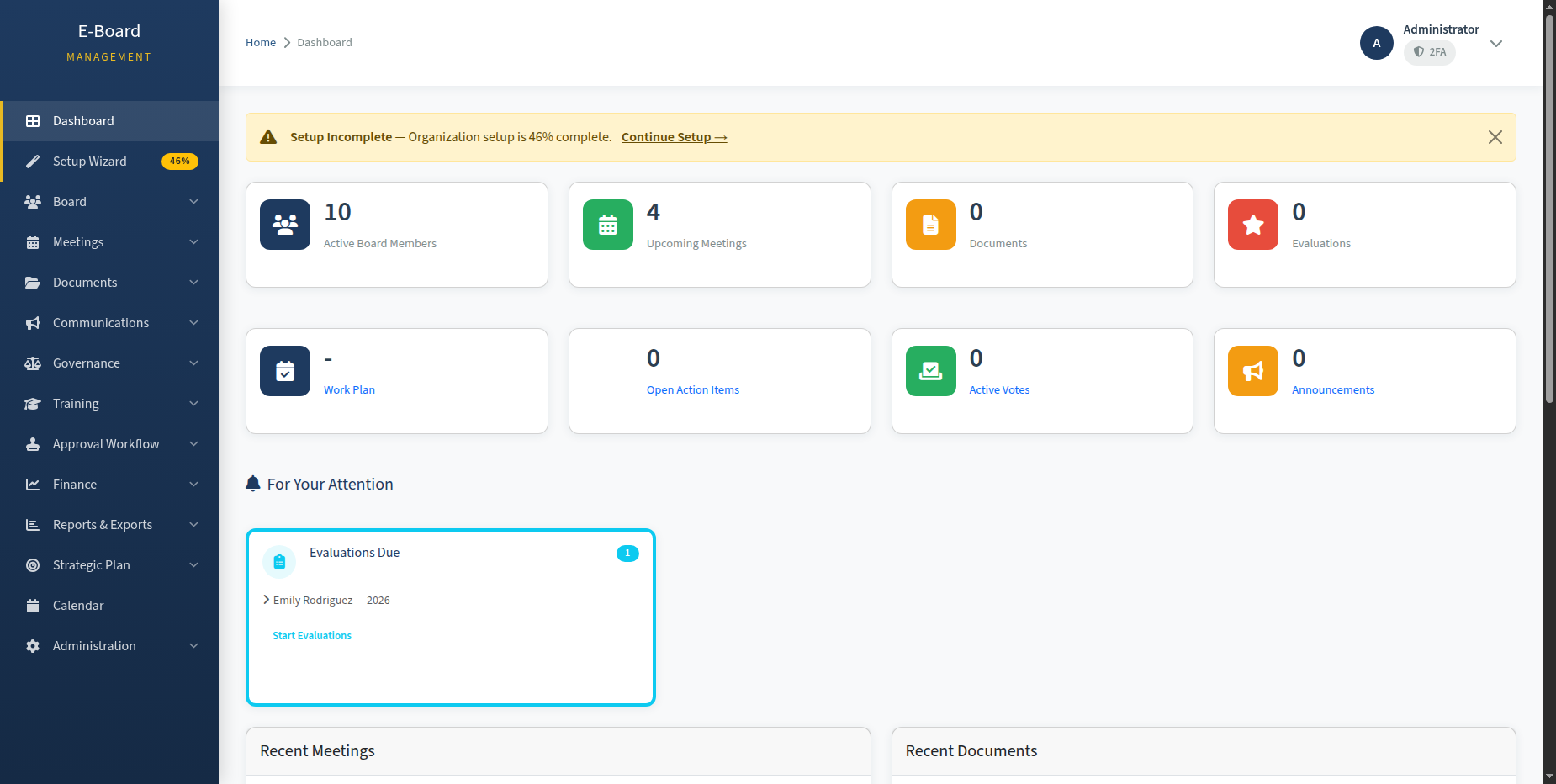 Board Management System by Speccal InfoSystems